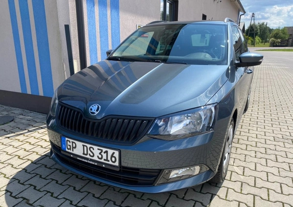 Skoda Fabia cena 42900 przebieg: 63870, rok produkcji 2017 z Międzyrzecz małe 781